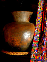 Vase & Belt...Panajachel, Guatemala