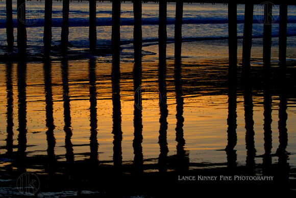 Avila Pier Reflections... Avila Beach, California