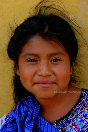 Village Girl...Santo Tomas Milpas Altas, Guatemala