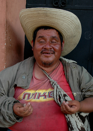My Blind Friend, Juan... Antigua, Guatemala